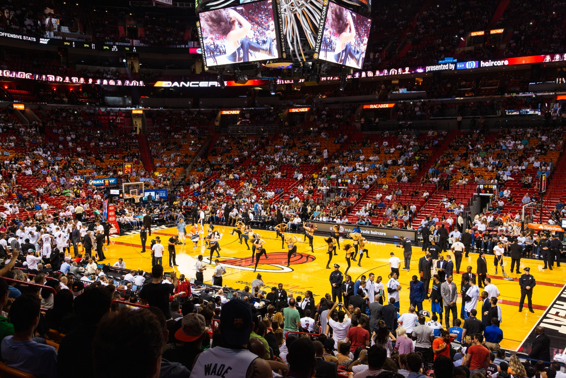 Basket Ball Stadium In Miami